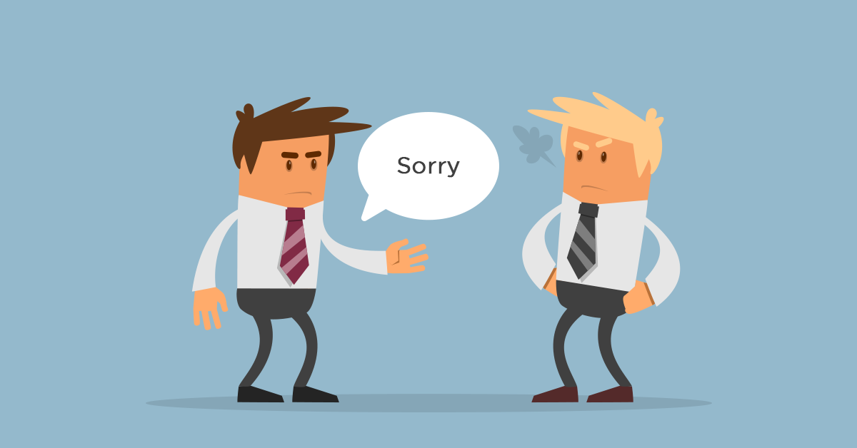 Hãy thực lòng xin lỗi khách hàng, kết quả sẽ tuyệt vời hơn bạn nghĩ